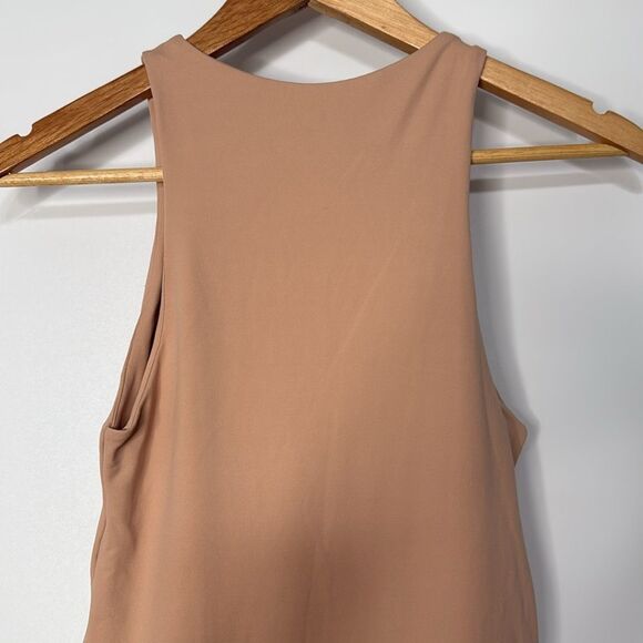 NWT Zara Tan Halterneck Bodysuit Size Small - Picture 9 of 10
